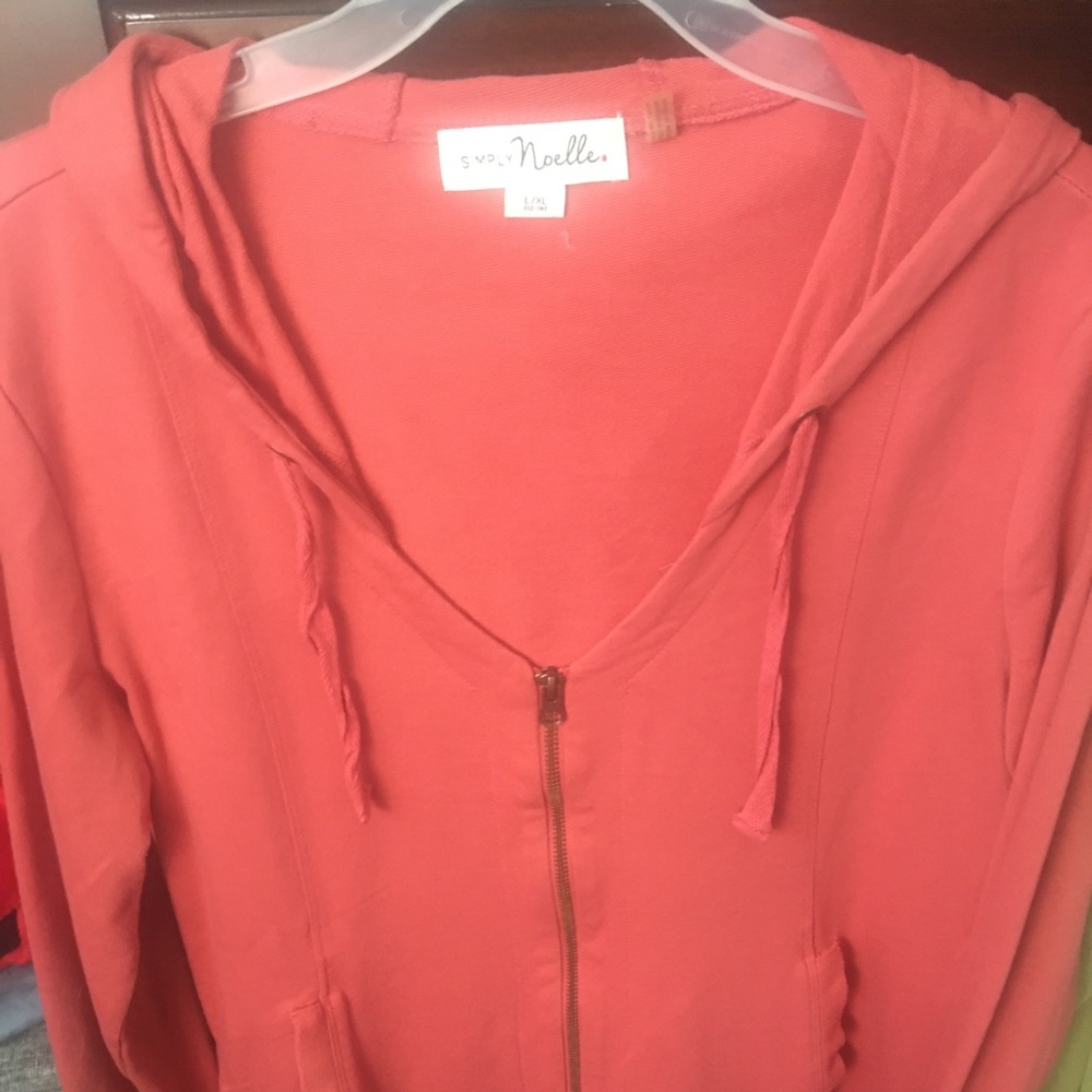 Sweatshirt type jacket